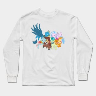 Young Six group hug Long Sleeve T-Shirt